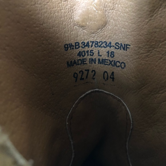 Frye camel western ankle boots size 9.5 - Picture 5 of 6